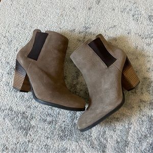 Vince Camuto suede ankle booties